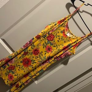 Floral mini dress